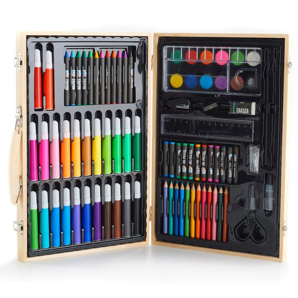 Anker Play 85pc. Deluxe Wooden Art Set