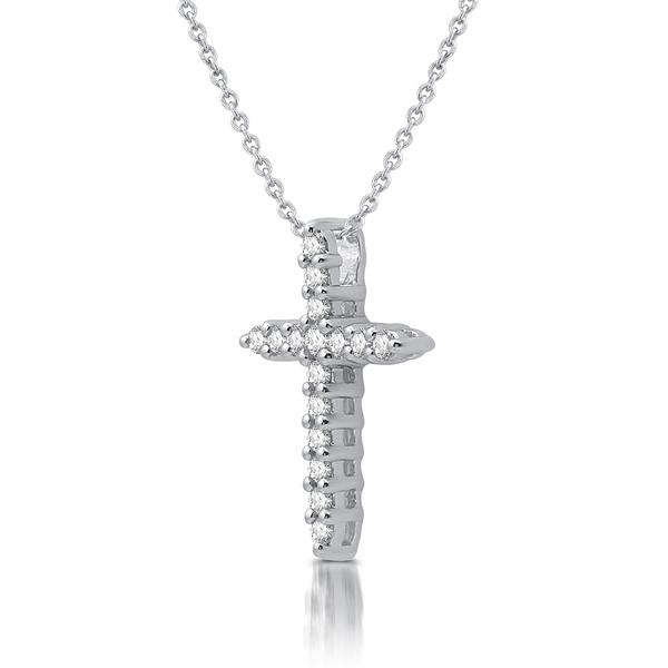 Nova Star(R) 1/4ctw. Lab Grown Diamond Cross Pendant alternate view