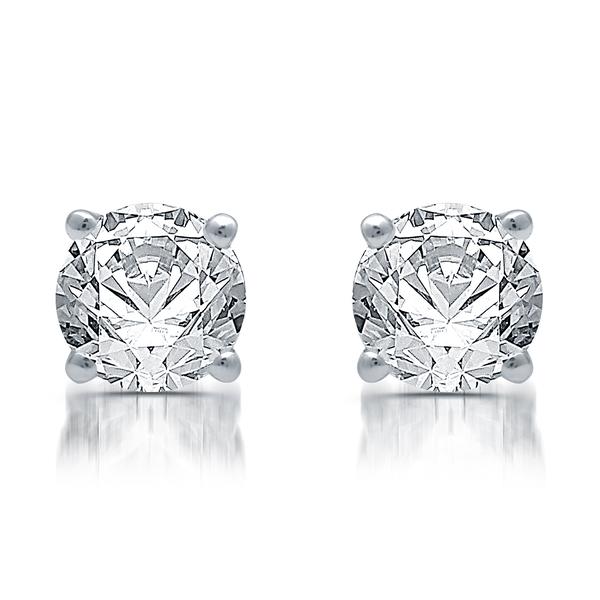 Nova Star(R) Lab Grown Diamond Prong Set Stud Earrings