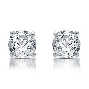 Nova Star(R) Lab Grown Diamond Prong Set Stud Earrings