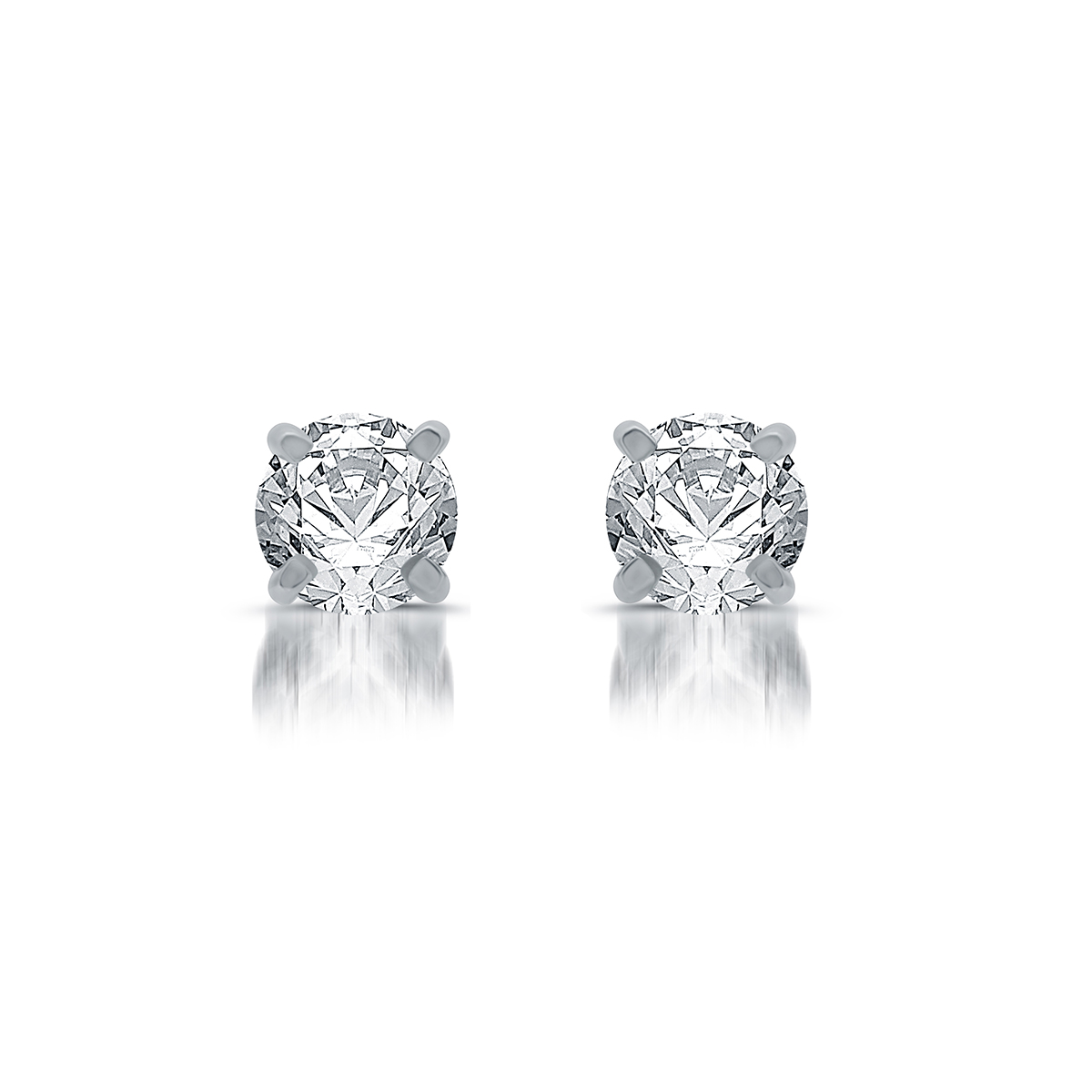 Nova Star(R) 1ctw. Lab Grown Diamond Prong Set Stud Earrings