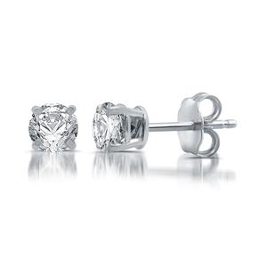 Nova Star(R) 1ctw. Lab Grown Diamond Prong-Set Stud Earrings alternate view