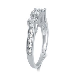 Nova Star(R) 1/2ctw. Lab Grown Diamond & 10kt. White Gold Ring alternate view