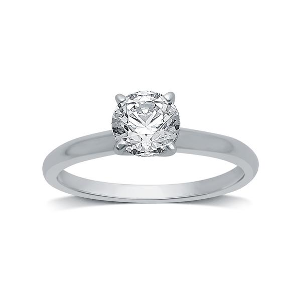 Nova Star(R) Lab Grown Diamond Solitaire Engagement Ring