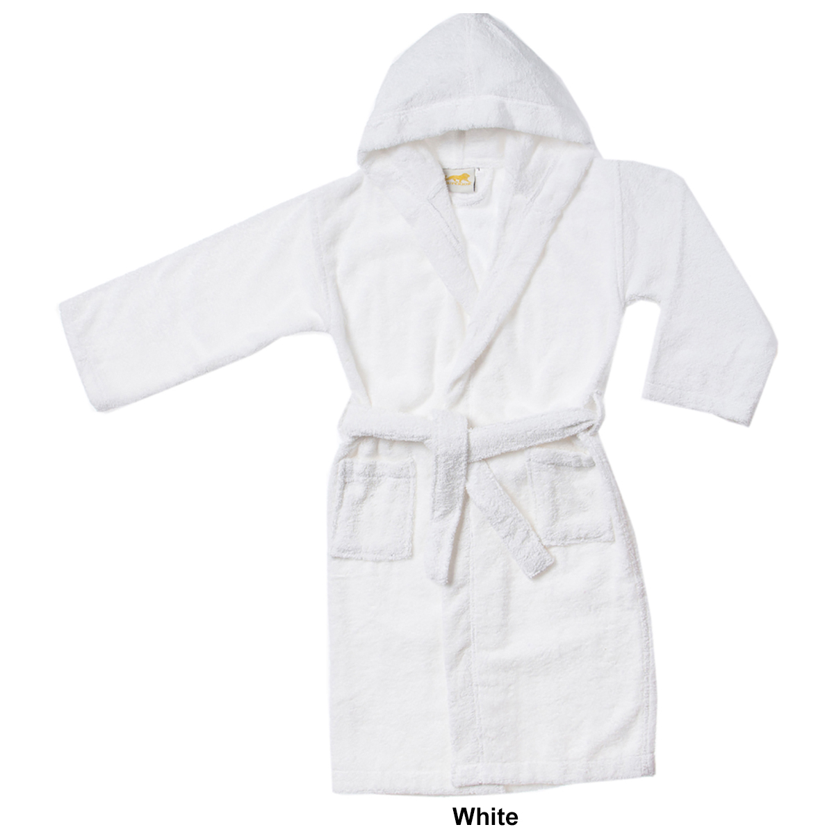 Kids Superior Egyptian Cotton Terry Hooded Bathrobe