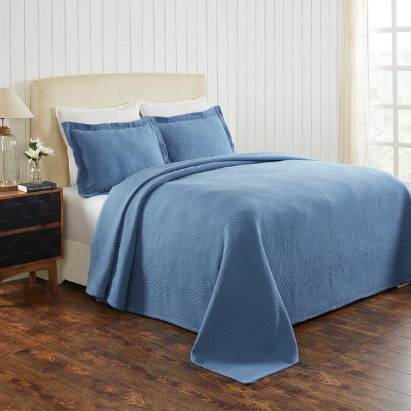 Superior Rowlands Jacquard Matelasse 3pc. Bedspread Set