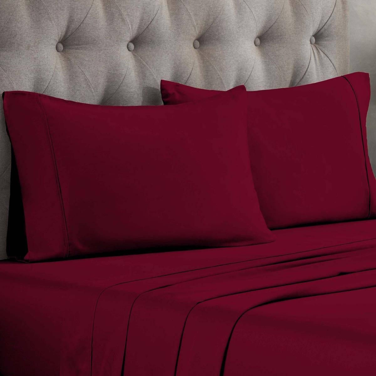 Superior 2pc. 300TC Egyptian Cotton Solid Pillowcase Set