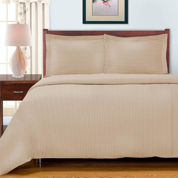 Superior Egyptian Cotton 600 Thread Count Stripe Sheet Set
