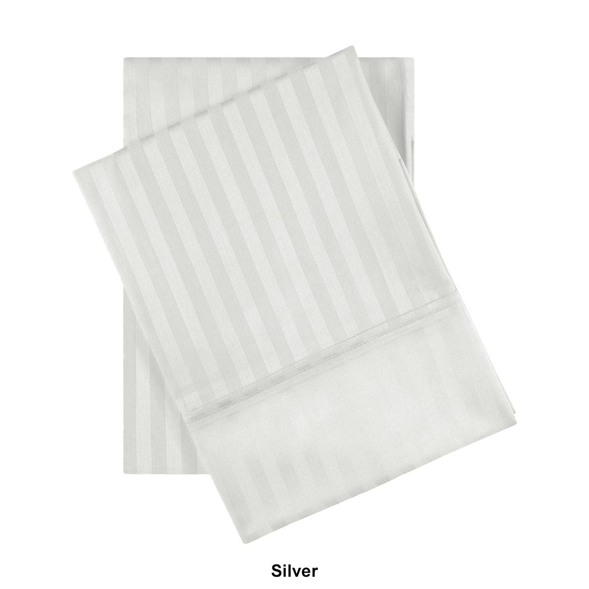 Superior 2pc. Egyptian Cotton Stripe Pillowcase Set