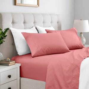 Superior Solid 600 TC Deep Pocket Sheet Set alternate view