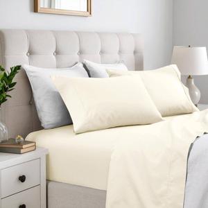 Superior Solid 600 TC Deep Pocket Sheet Set