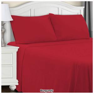 Superior Cotton Flannel Solid Deep Pocket Sheet Set alternate view