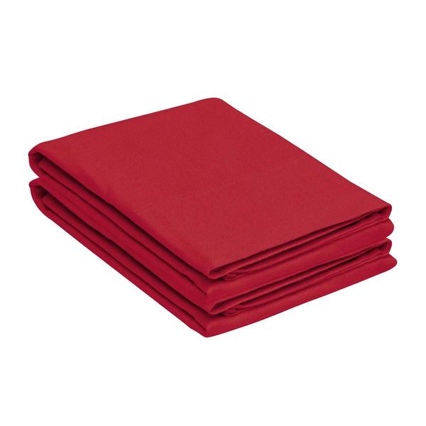Superior Cotton Flannel 2pc. Solid Pillowcase Set alternate view