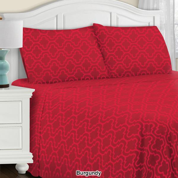 Superior Cosimo Trellis Deep Pocket Sheet Set alternate view