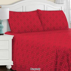 Superior Cosimo Trellis Deep Pocket Sheet Set alternate view