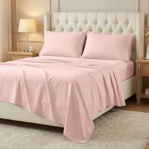 Superior Solid 300 Thread Count Deep Pocket Sheet Set alternate view