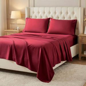 Superior Solid 300 Thread Count Deep Pocket Sheet Set