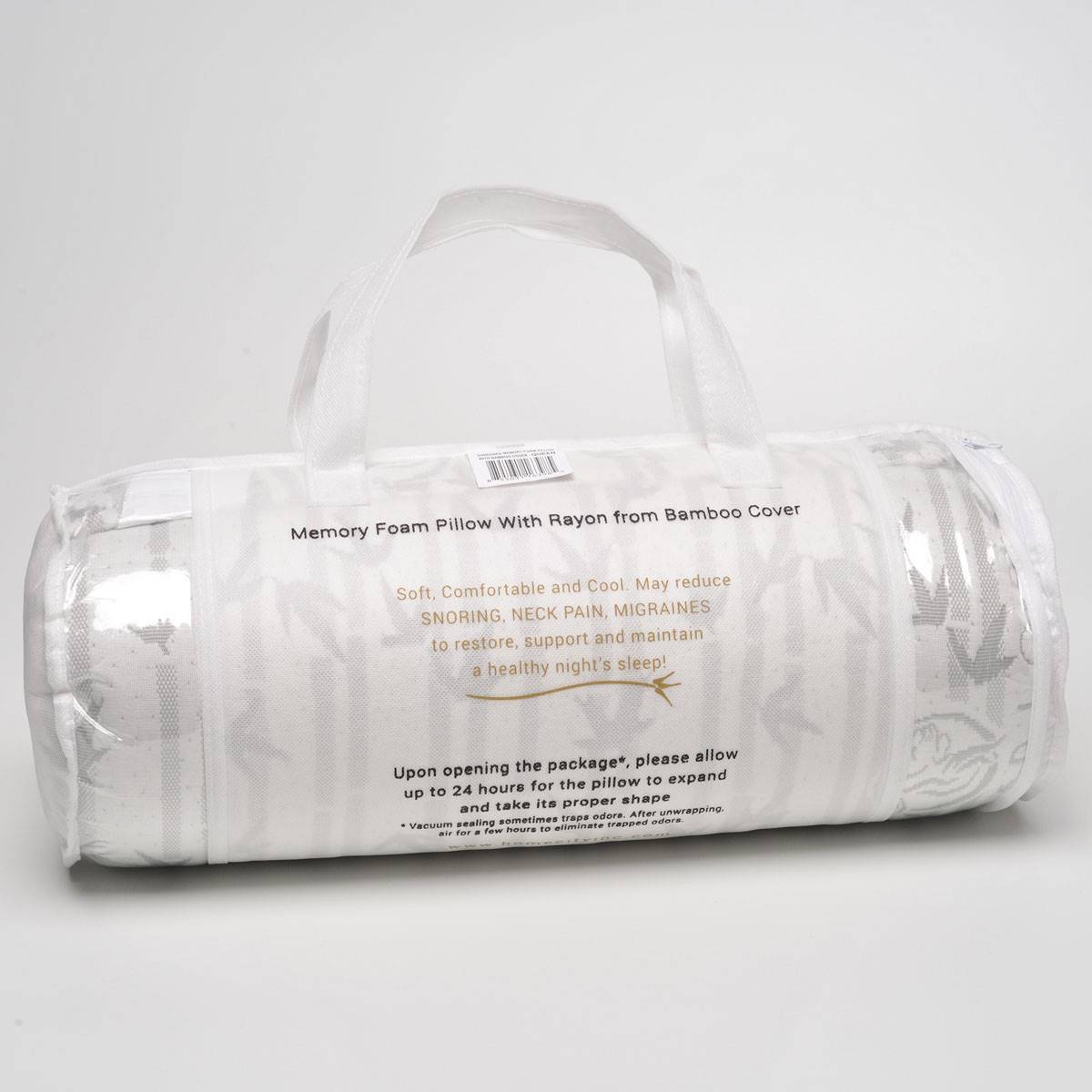 Superior Memory Foam Pillow With Bamboo Cover