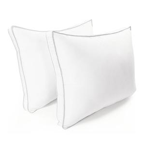 Superior Hypoallergenic Gusset Standard Pillows - Set of 2