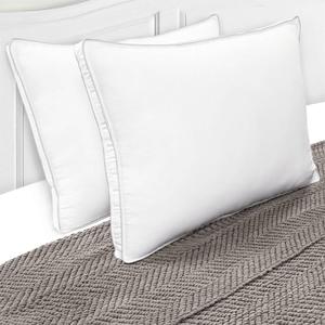 Superior Hypoallergenic Gusset Standard Pillows - Set of 2 alternate view