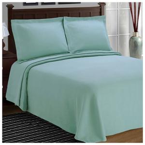 Superior Jacquard Matelasse Cotton Diamond Solitaire Bedding Set alternate view