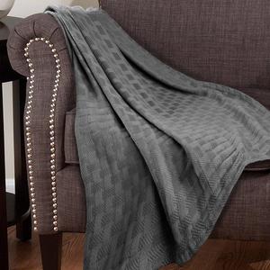 Superior Basketweave All-Season Cotton Blanket alternate view