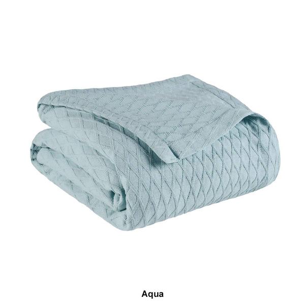 Superior Cotton All-Season Diamond Blanket alternate view