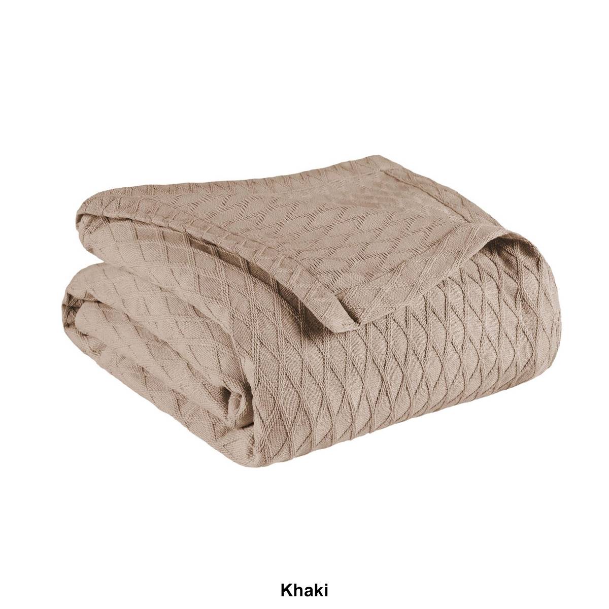 Superior Cotton All-Season Diamond Blanket