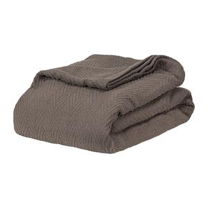 Superior All-Season Chevron Cotton Blanket