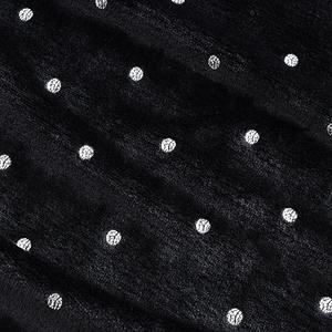 Superior Metallic Polka Dot Ultra-Plush Fleece Blanket alternate view