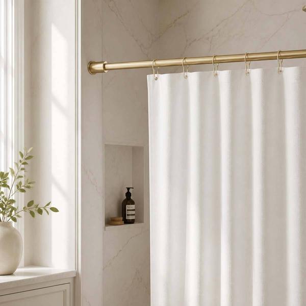 Tension Rod Shower Curtain Rod