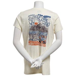 Womens Mountain and Isles Abstract Mountain & River Graphic Tee alternate view