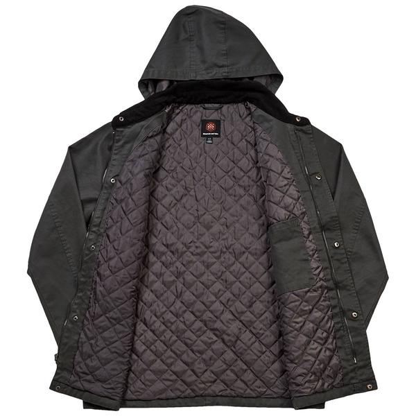 Mens Mountain and Isles Waxed Cotton Hooded Coat alternate view