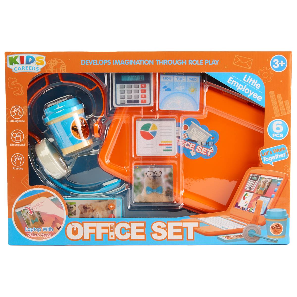 Kids Careers Home Office Toy Set