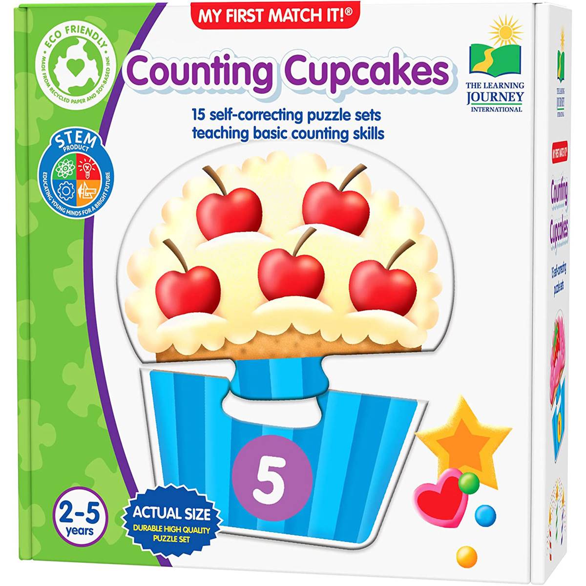 The Learning Journey My First Match It(R) - Counting Cupcakes