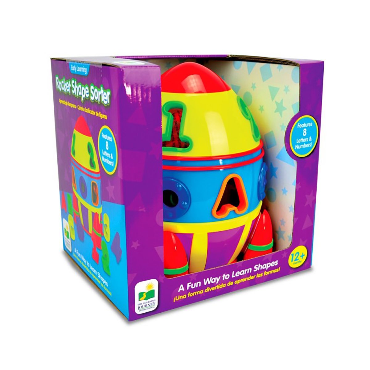 Learning Journey Rocket Shape Sorter