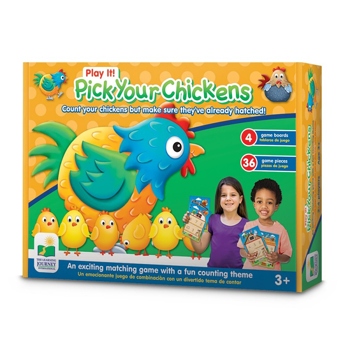 The Learning Journey Play It! Pick Your Chickens Games