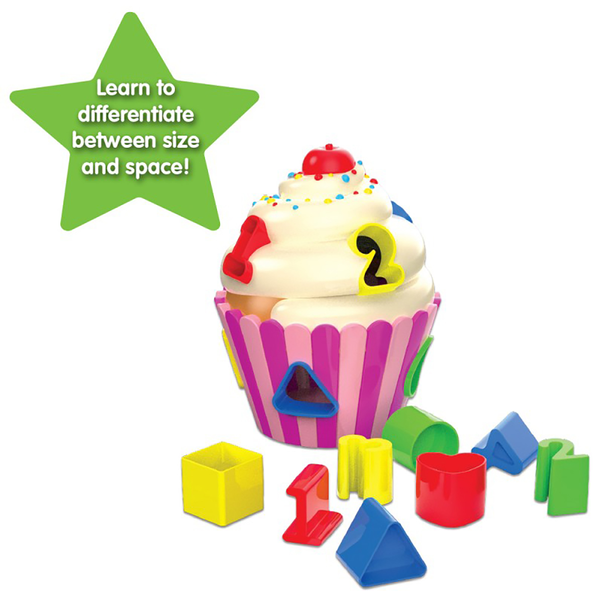 Learning Journey Cupcake Shape Sorter