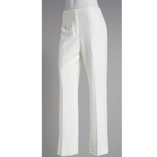 Womens Kasper Solid Stretch Crepe Dress Pants
