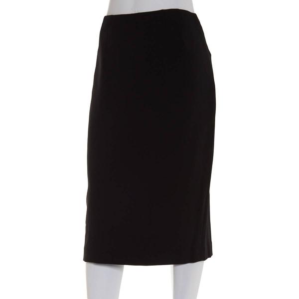 Plus Size Kasper Stretch Crepe Skirt