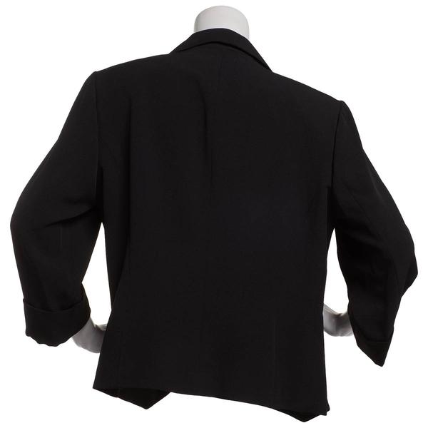Womens Kasper Callie Stretch Crepe Open Blazer alternate view