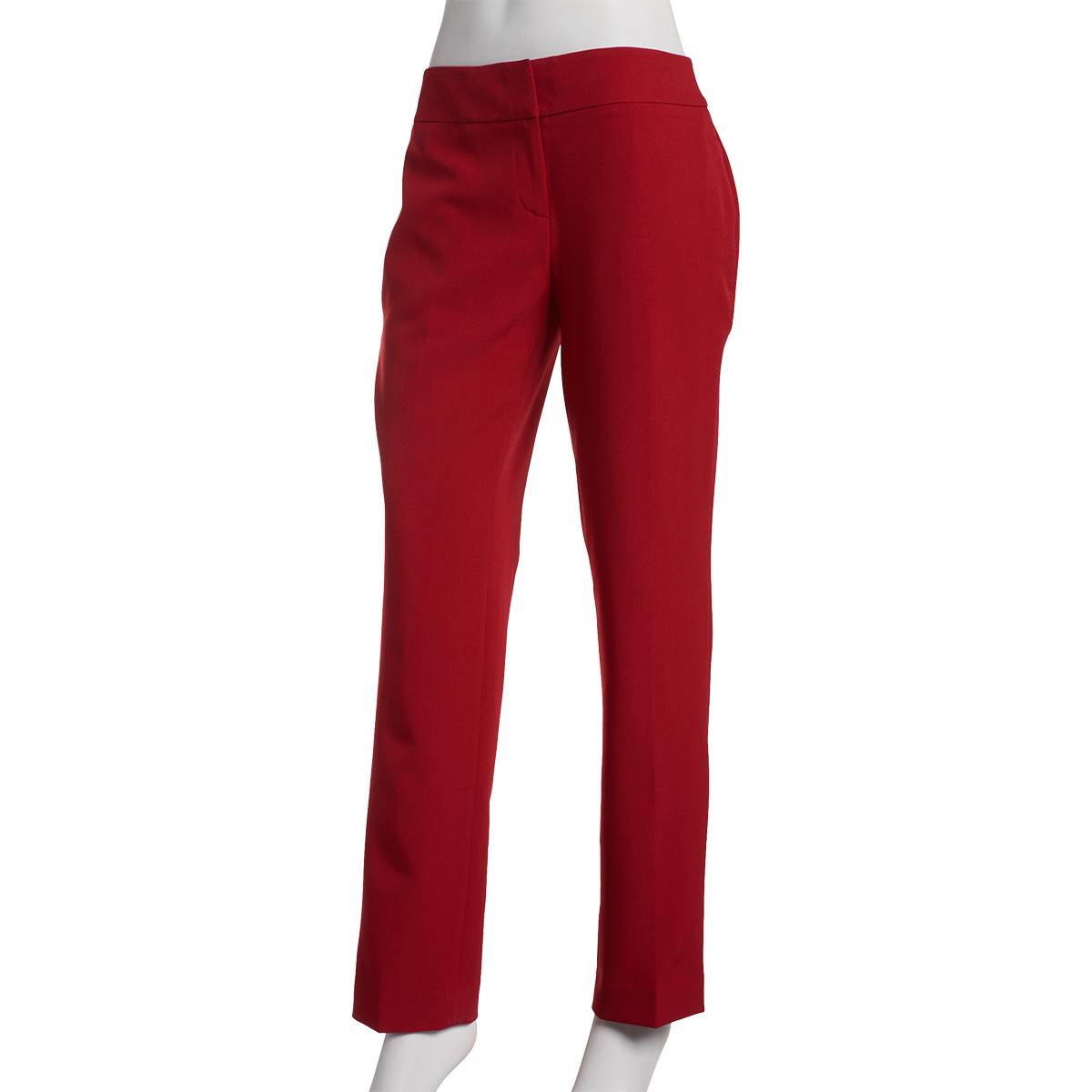 Womens Kasper Fly Front Slim Pants