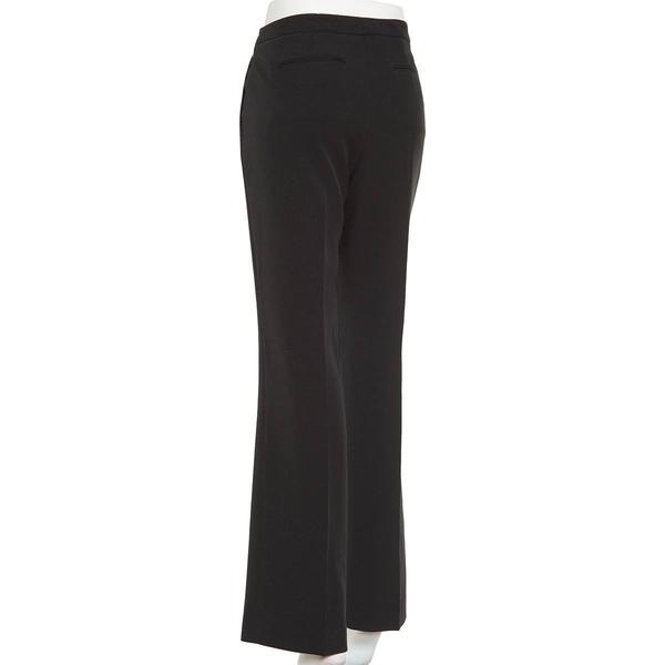 Womens Kasper Stretch Crepe Tab Front Pants with Pockets alternate view