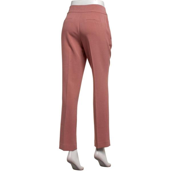 Petite Kasper Fly Front Slim Straight Leg Dress Pants alternate view