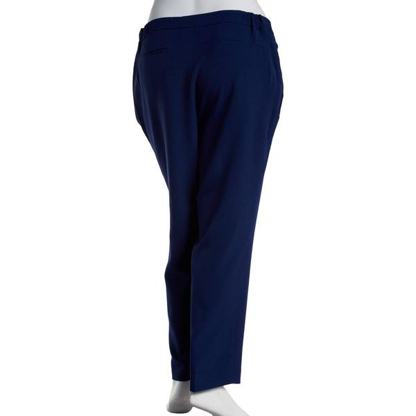Plus Size Kasper Solid Trouser Pants alternate view