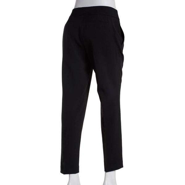 Petite Kasper Solid Stretch Crepe Slim Suit Separates Dress Pants alternate view