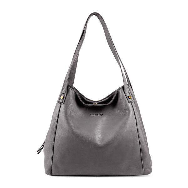 American Leather Co. Liberty Solid 3-Entry Shopper