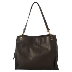 American Leather Co. Lenox Solid Triple Entry Tote