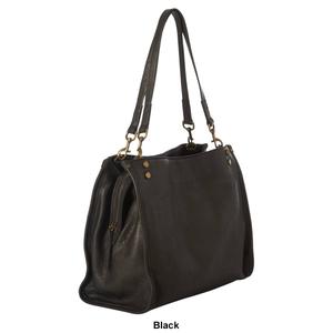 American Leather Co. Lenox Solid Triple Entry Tote alternate view