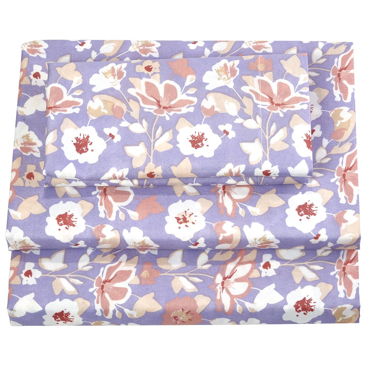 Ashley Cooper(tm) Bedding Essentials Floral Microfiber Sheet Set